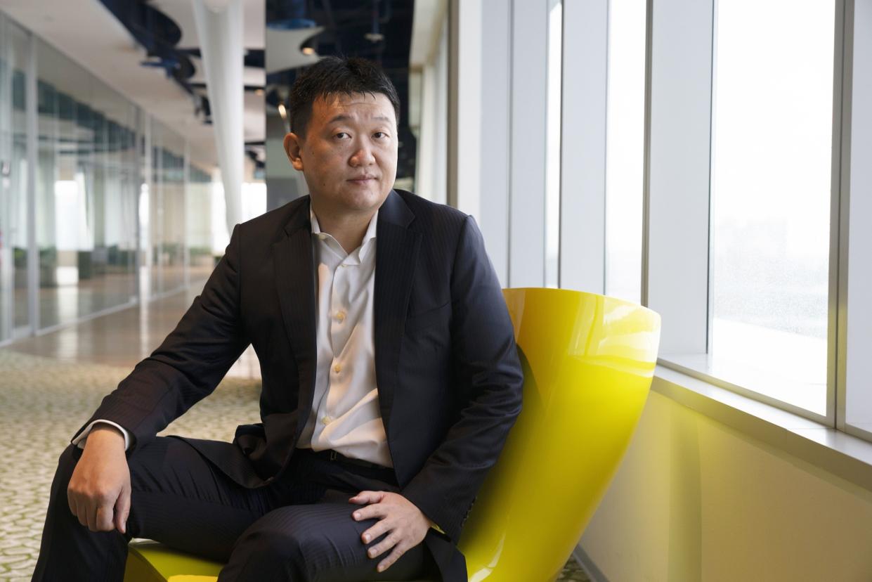 Sea Ltd. Chief Executive Officer Forrest Li (Photographer: Wei Leng Tay/Bloomberg)