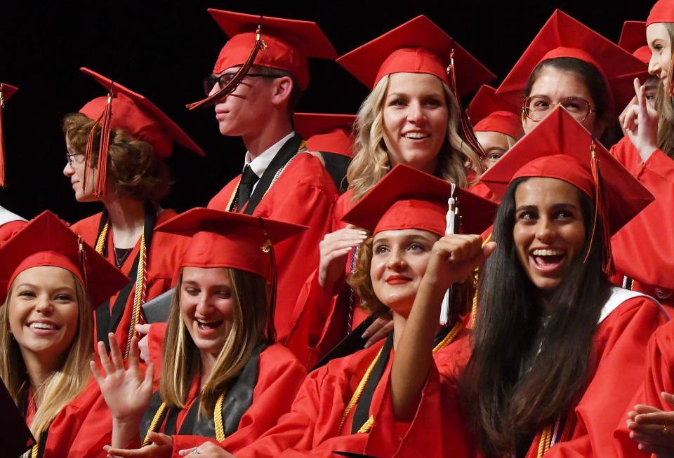  Edgewood Junior/ Senior High School in Merritt Island held their commencement ceremony at the Maxwell C. King King Center for the Performing Arts at EFSC in Melbourne.