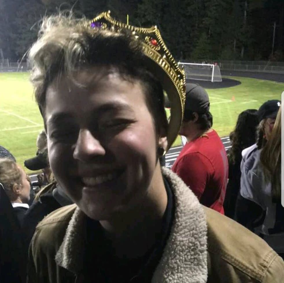 Transgender teen Stiles Zuschlag was named homecoming king on Friday. (Photo: Stiles Zuschlag)
