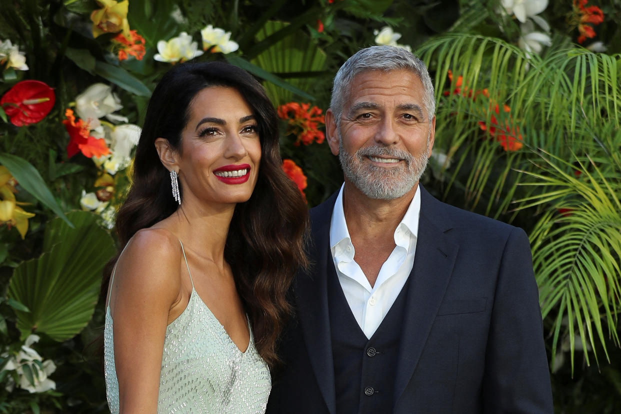 George Clooney and his wife Amal Clooney give rare joint interview about their marriage.