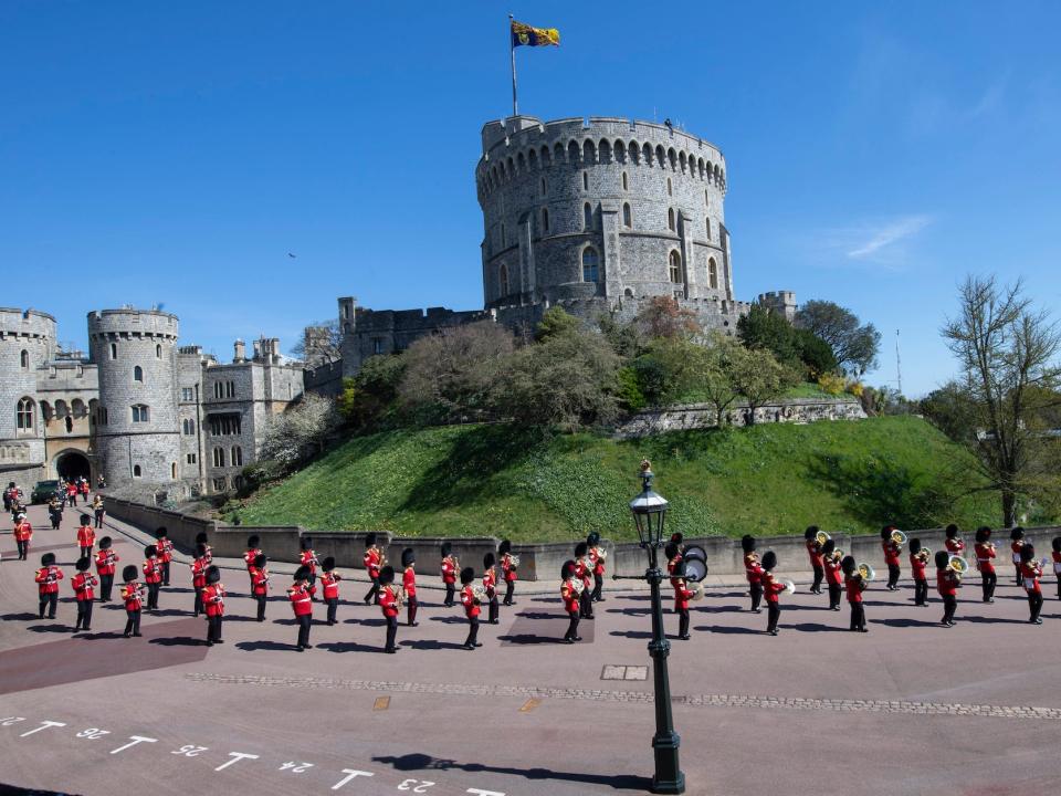 prince philip funeral procession