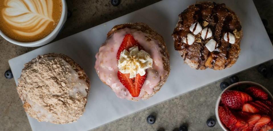 Indiana-based Parlor Doughnuts will open a location in the new Highside Market development this fall selling specialty drinks and layered doughnuts.