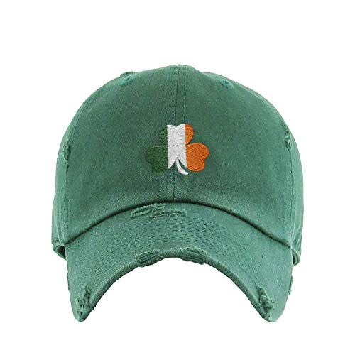 22) Irish Shamrock Vintage Baseball Cap