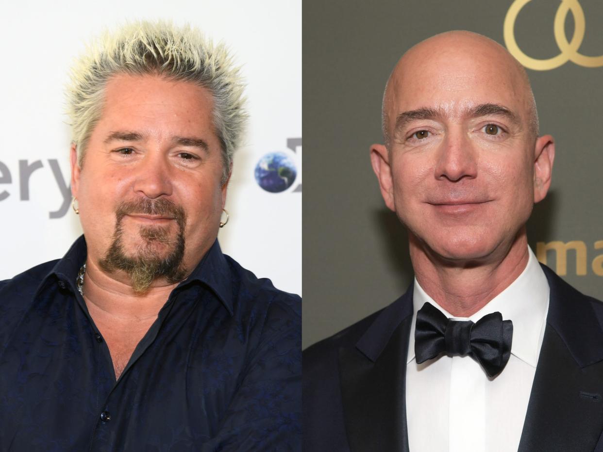 Guy Fieri and Jeff Bezos 2