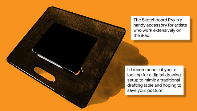 Sketchboard Pro review: save your back and neck while using the iPad for  art