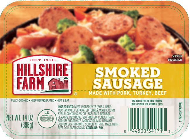 Hillshire Farm Smoked Sausage Recall (Tyson)