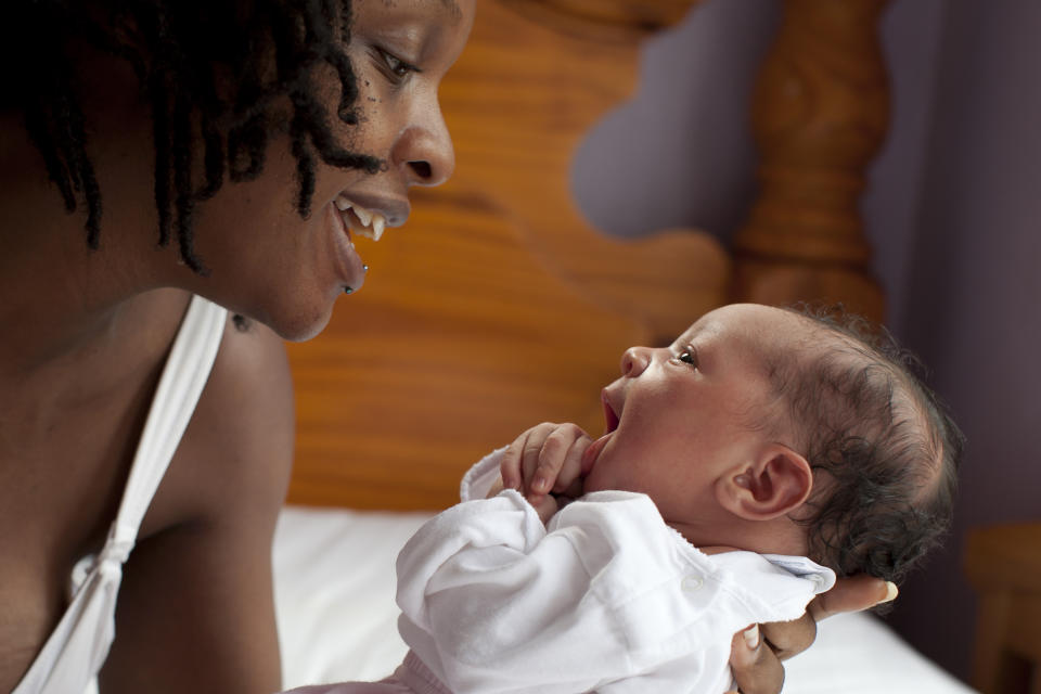 Newborn babies could understand words at just three days, research has revealed [Photo: Getty]