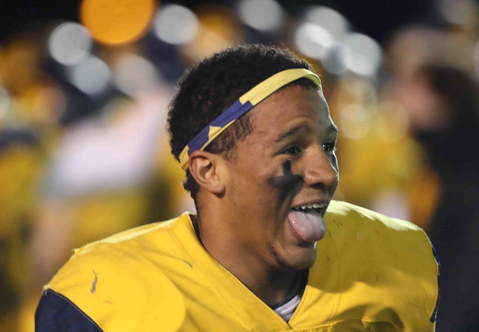 Moeller running back Jordan Marshall ran for seven touchdowns in five playoff games, helping lead the Crusaders to a regional championship.