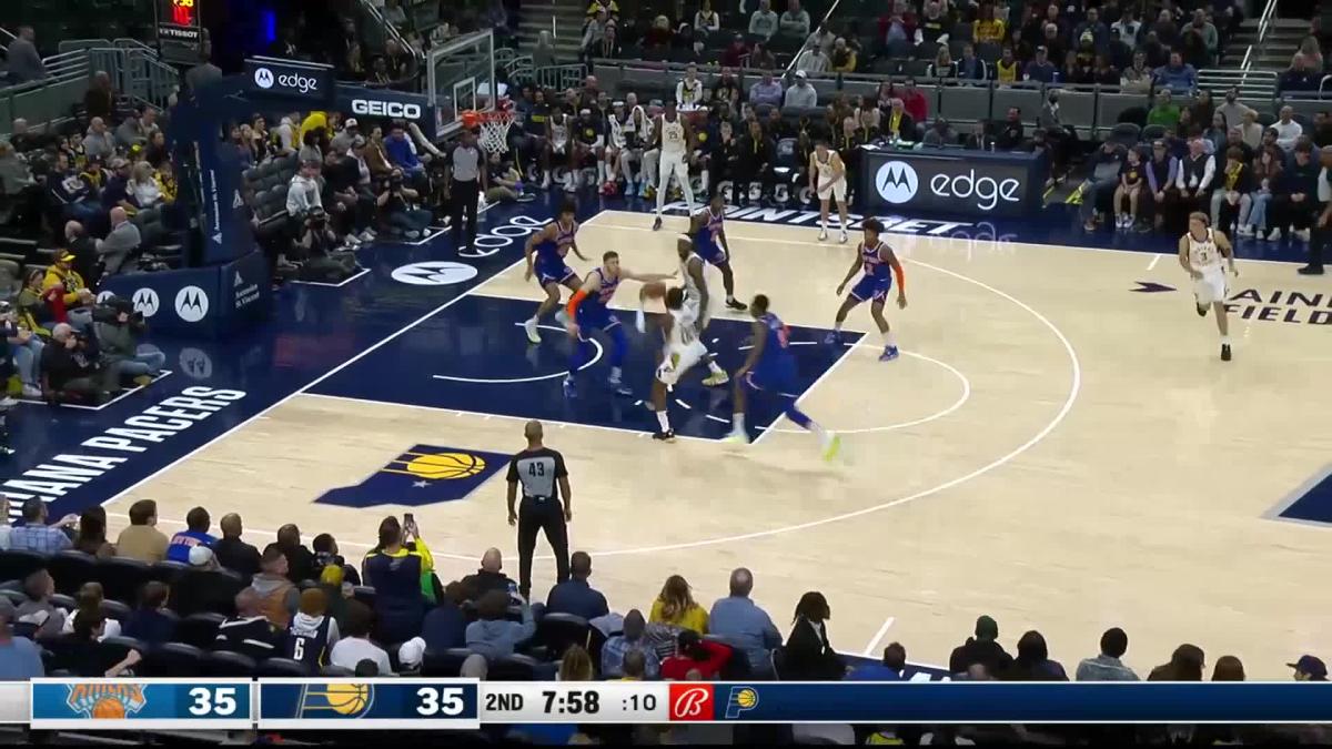 Top Plays From Indiana Pacers Vs New York Knicks Yahoo Sports