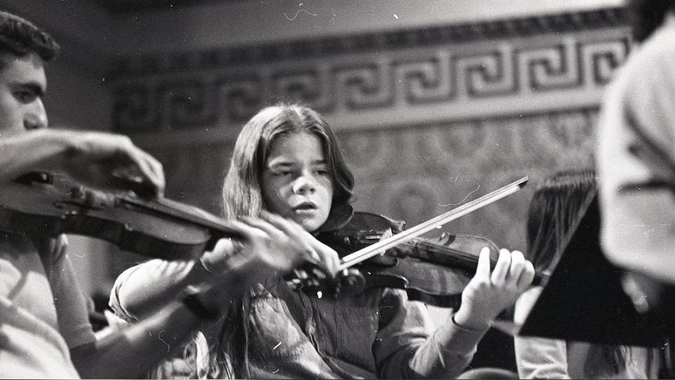 1974年瑪琳艾索普就讀耶魯大學音樂系。（圖／造次映畫提供）