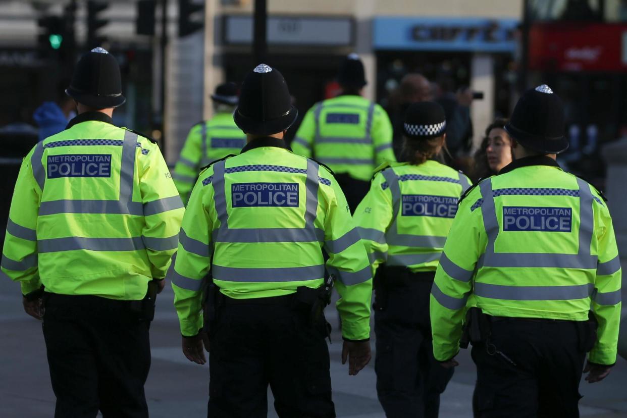 Patrols: Police have increased presence in the area after a spate of crime: AFP/Getty Images