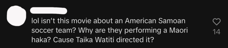 "Cause Taika Waititi directed it?"