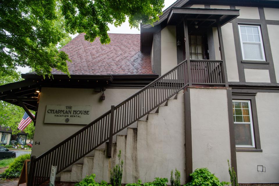 The Chapman House, a rental in Biltmore Village, is managed by Greybeard Realty.