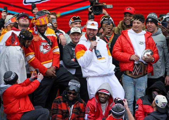 Order Travis Kelce Super Bowl Parade Jacket