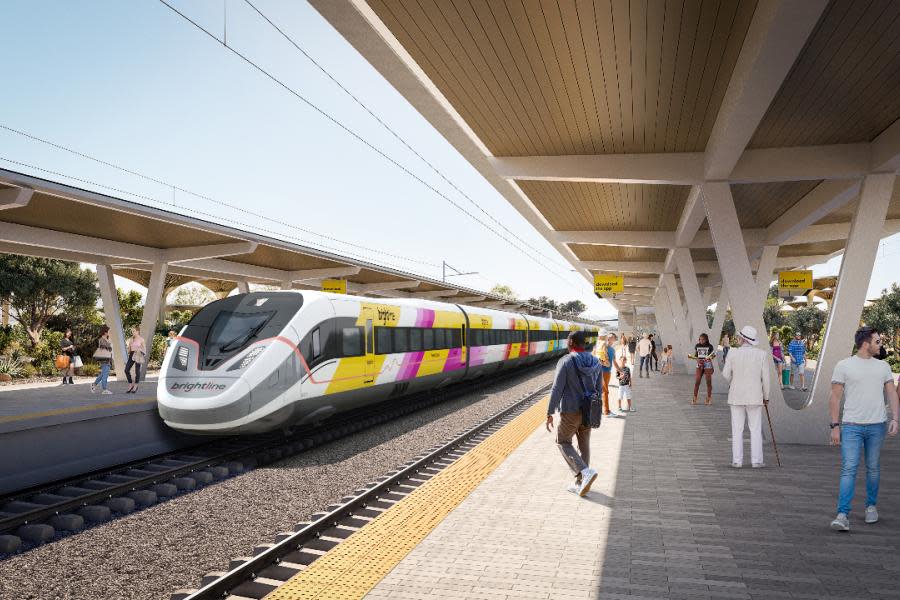 Así se verá el tren de alta velocidad que conectará el Sur de California con Las Vegas