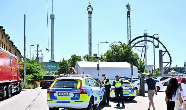 Sweden rollercoaster accident One person killed and nine injured