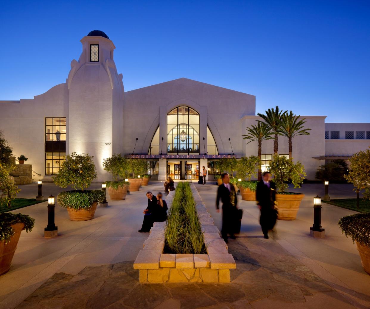 Veteran travelers may remember the original tiny terminal at Santa Barbara Airport. This modern facility replaced it in 2011.