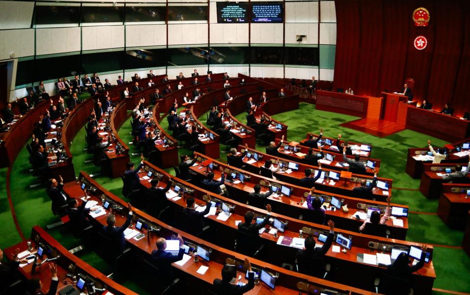 Article 23 was rushed through Hong Kong's pro-Beijing Legislative Council in less than a fortnight