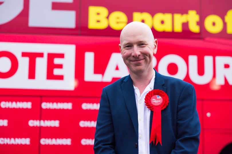 New Southport Labour MP Patrick Hurley