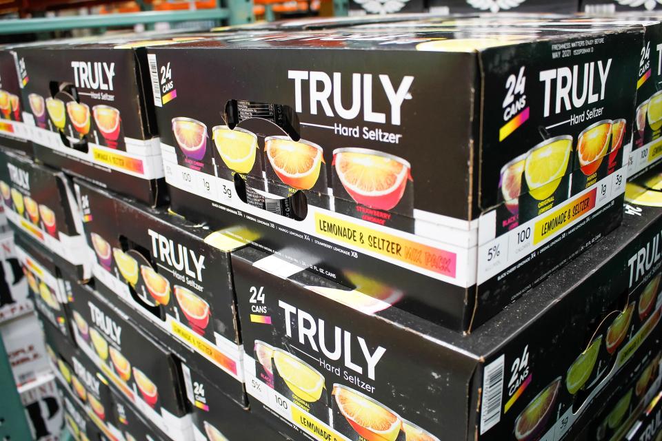 Cases of Truly Hard Seltzer