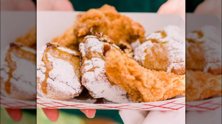 Beignets at Beignet Fest