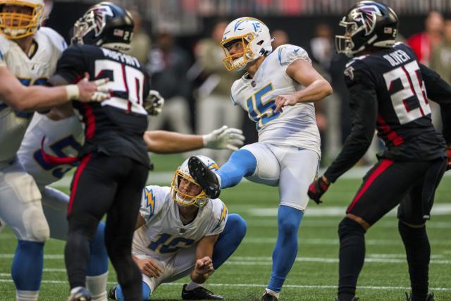 Dicker the Kicker lifts Los Angeles Chargers past Atlanta Falcons