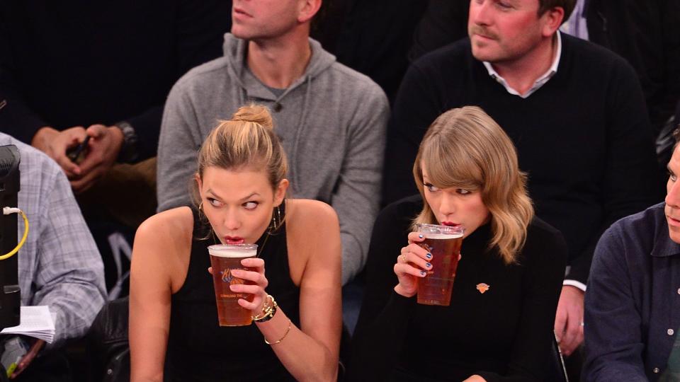 Celebrities Attend The Chicago Bulls Vs New York Knicks Game - October 29, 2014