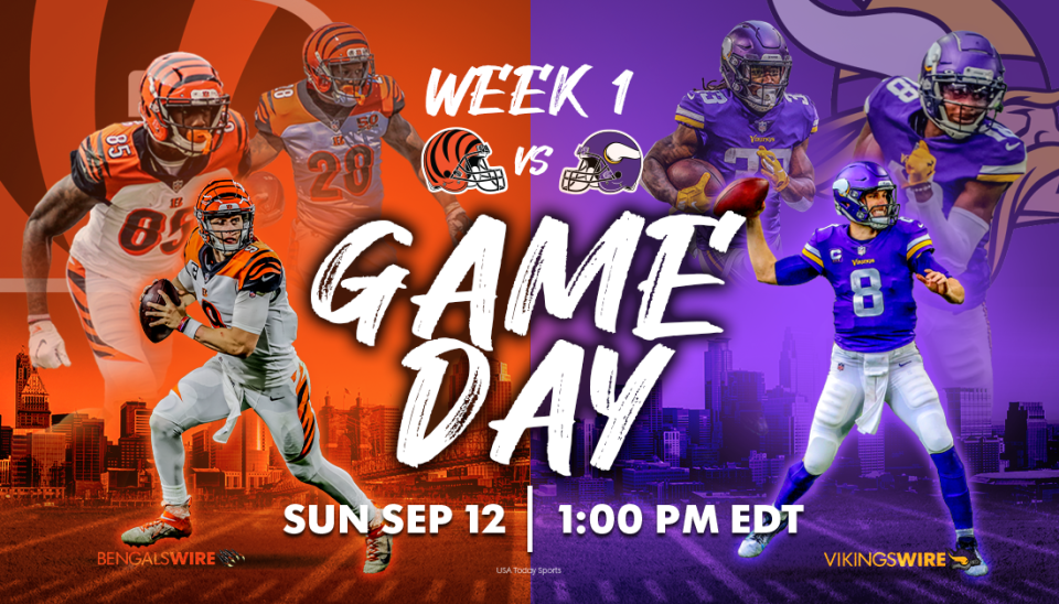 Vikings vs. Bengals preview 4 things to know about Week 1