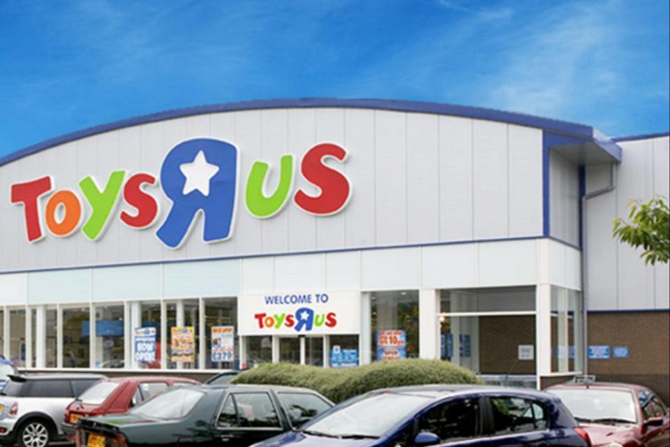 A former Toys R Us branch (press image from WHP)