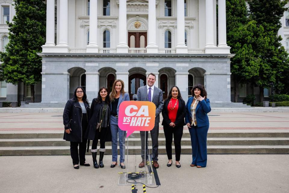 This program was created to help members of the state who don’t know what they should do in response to a hate act. Photo courtesy by the California Civil Rights Department.