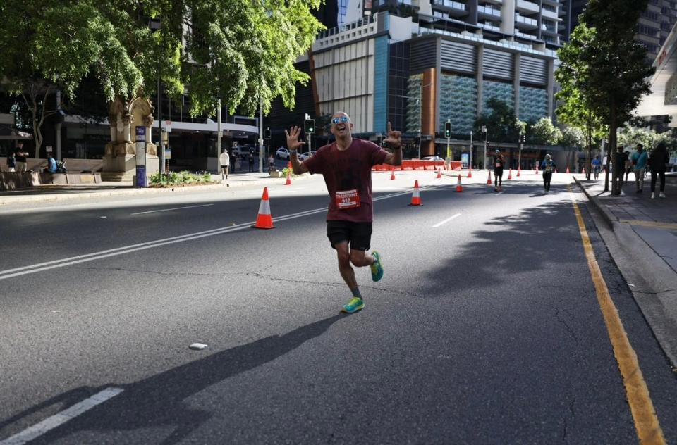 Derek Stefureac, a man from Las Vegas who ran a race on each continent.