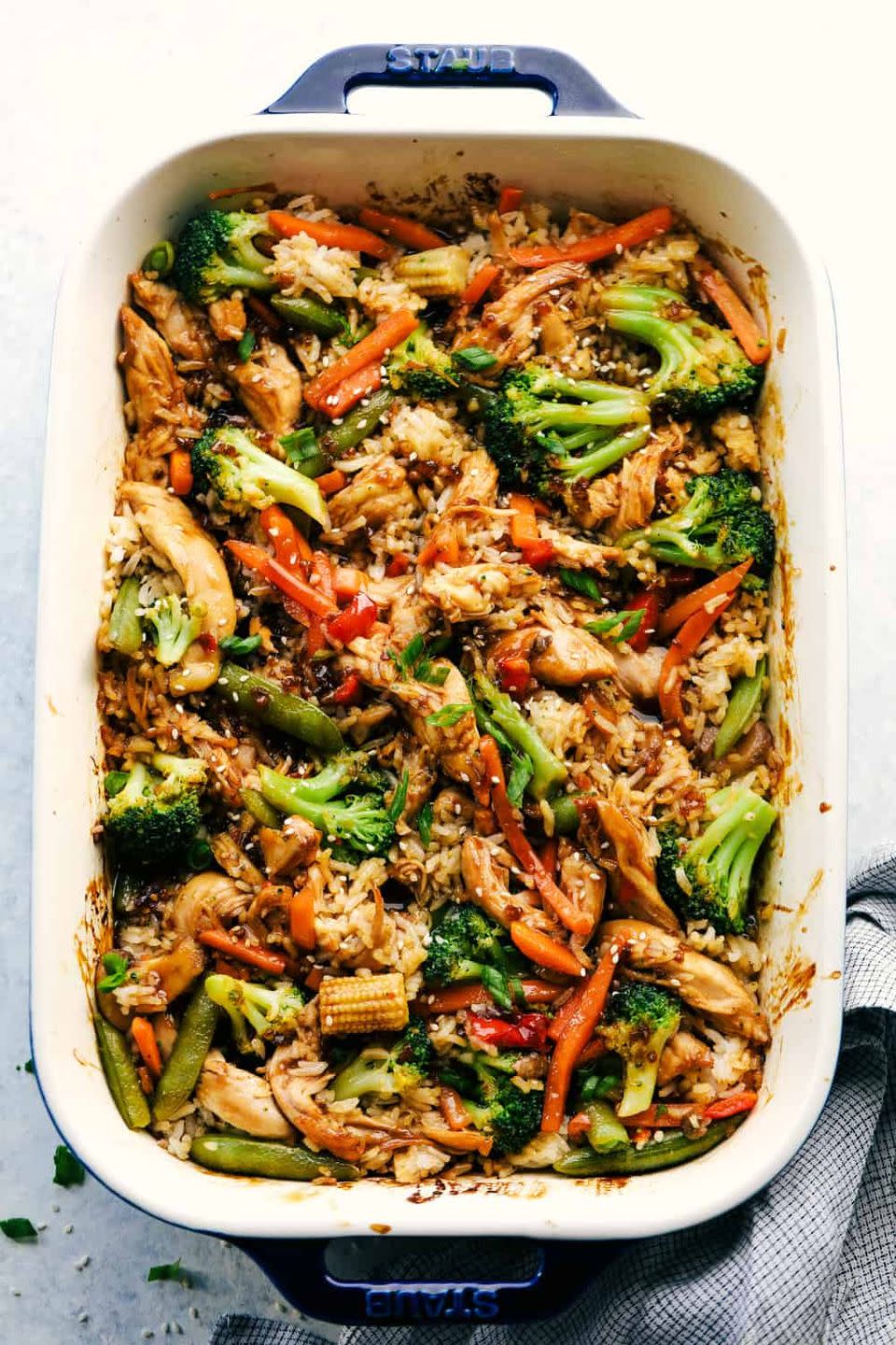 Teriyaki Chicken Casserole