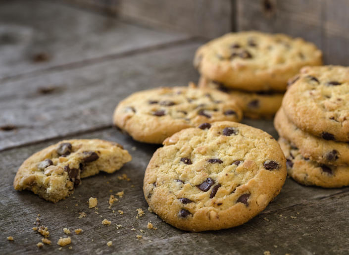 The classic chocolate chip cookie was highly searched in 2022. (Photo: Getty)