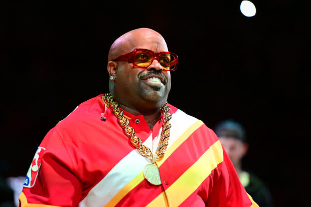 <p>Photo by Adam Hagy/NBAE via Getty Images</p><p><strong>CeeLo Green</strong> was fairly young when he became a grandfather, when his stepdaughter with now ex-wife <strong>Christina Johnson</strong> welcomed a baby boy into the world in 2010. At the time, he told<strong> Chelsea Handler</strong> during an appearance on her show, “I'm a grandfather. I'm 35.”</p>