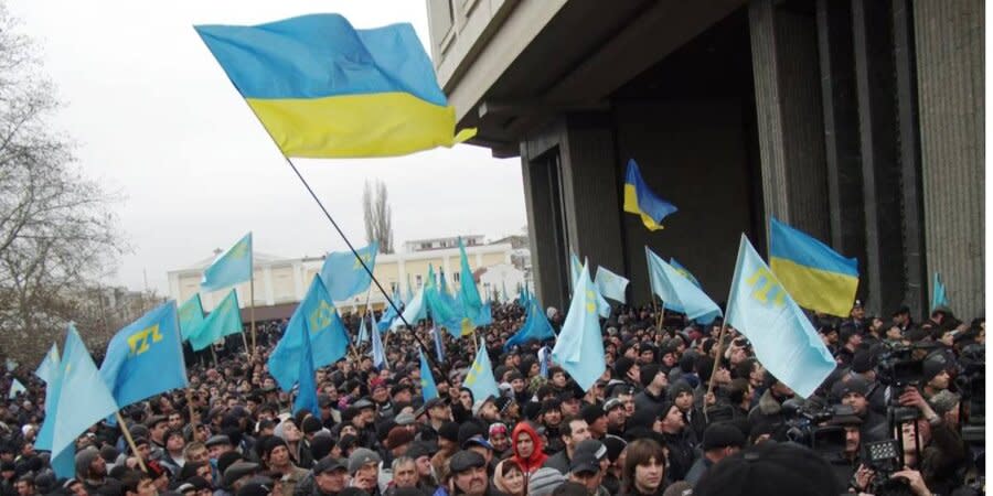 Ukraine marks Day of Resistance to Occupation of Crimea