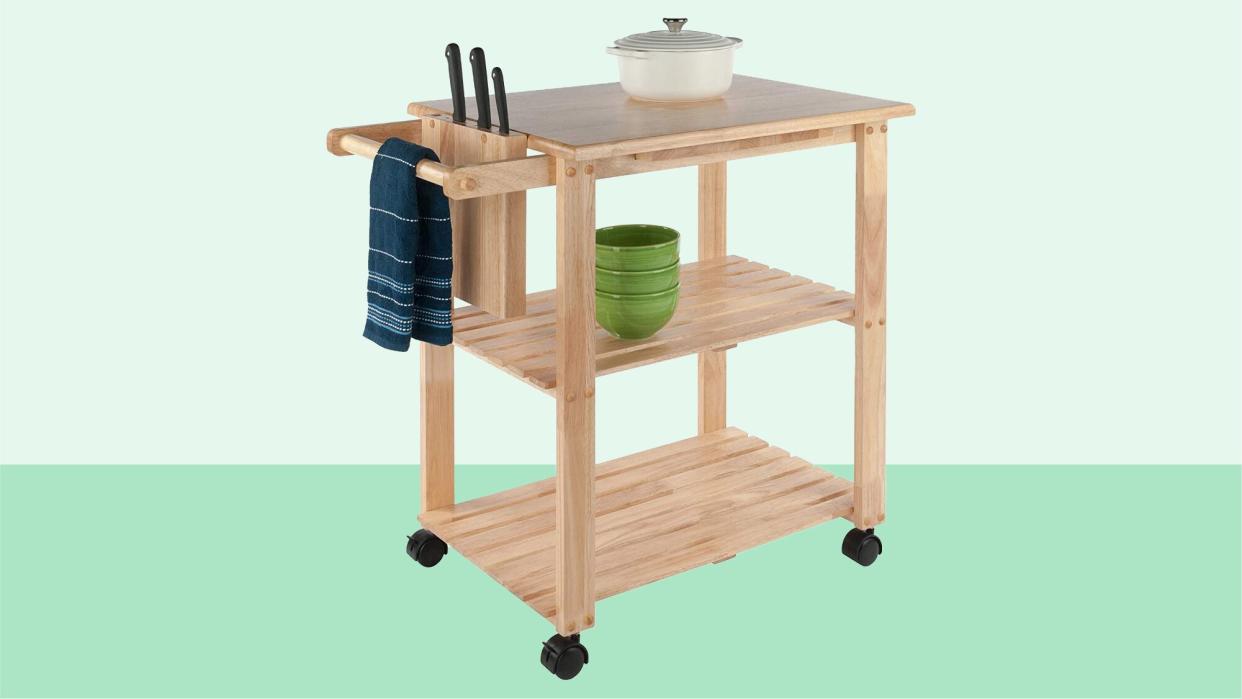 Winsome Wood Mario Kitchen, Natural