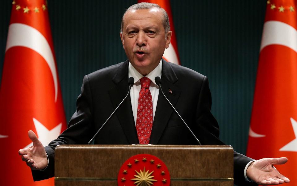 Turkish President Recep Tayyip Erdogan  - AFP