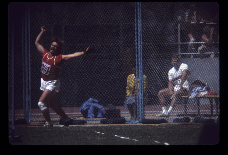 Yuriy Sedykh出戰蒙特婁奧運，並以77公尺52成績抱走金牌。(Photo by ABC Photo Archives/Disney General Entertainment Content via Getty Images)