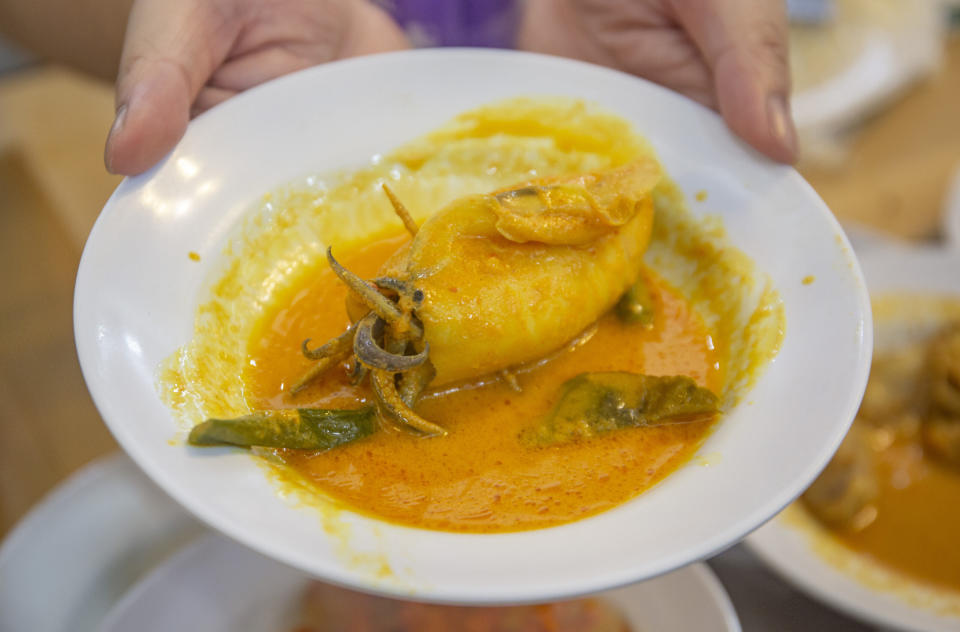 Batam food places - Sotong Gulai