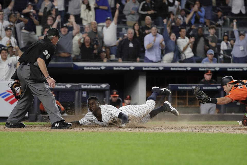 Didi Gregorius could miss time with a wrist injury. (AP Photo)