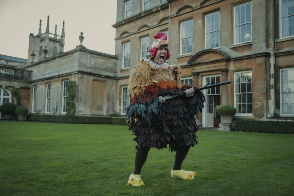 There are some eccentric characters in The Gentlemen, and here's one played by Daniel Ings.