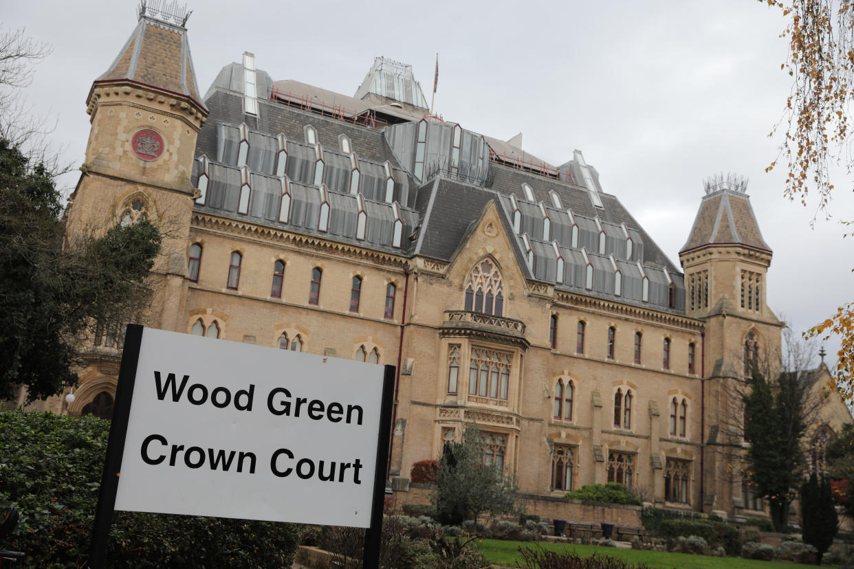 A general view of Wood Green Crown Court, London, where former hospital porter Paul Farrell is appearing on 84 charges for alleged offences including rape, attempted rape, sexual assault of a child under 13 and indecent assault on a male.