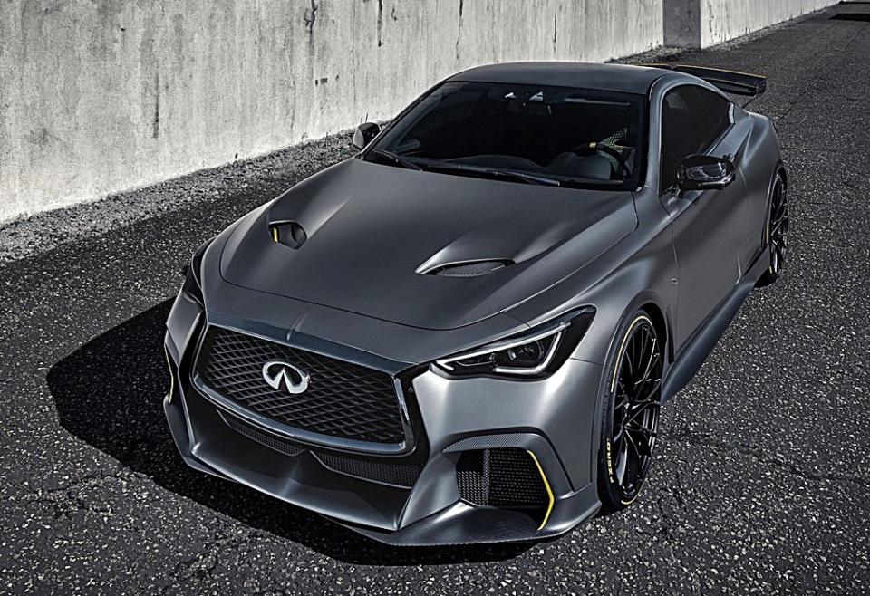 雷諾F1賽車技術加持 563匹馬力的Infiniti Q60 Project Black S可