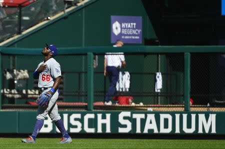 Reds 3, Brewers 0  Yaisel Puig homers again, but Reds lose