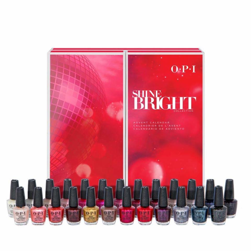 OPI Holiday Mini 25-Pack Advent Calendar (Photo via Amazon)