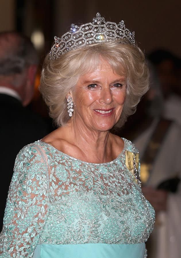 She might have grown up in a country estate worth $2 million but Camilla, the Duchess of Cornwall is worth a lot more than that now. Photo: Getty Images