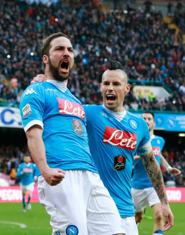 With 24 goals in as many league games, it is no wonder Napoli's Gonzalo Higuain admits he is "having the best season of my career"