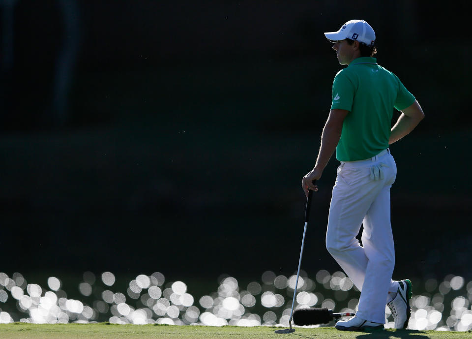 ATLANTA, GA - SEPTEMBER 23: Rory McIlroy of Northern Ireland waits on the 17th green during the final round of the TOUR Championship by Coca-Cola at East Lake Golf Club on September 23, 2012 in Atlanta, Georgia. (Photo by Kevin C. Cox/Getty Images)