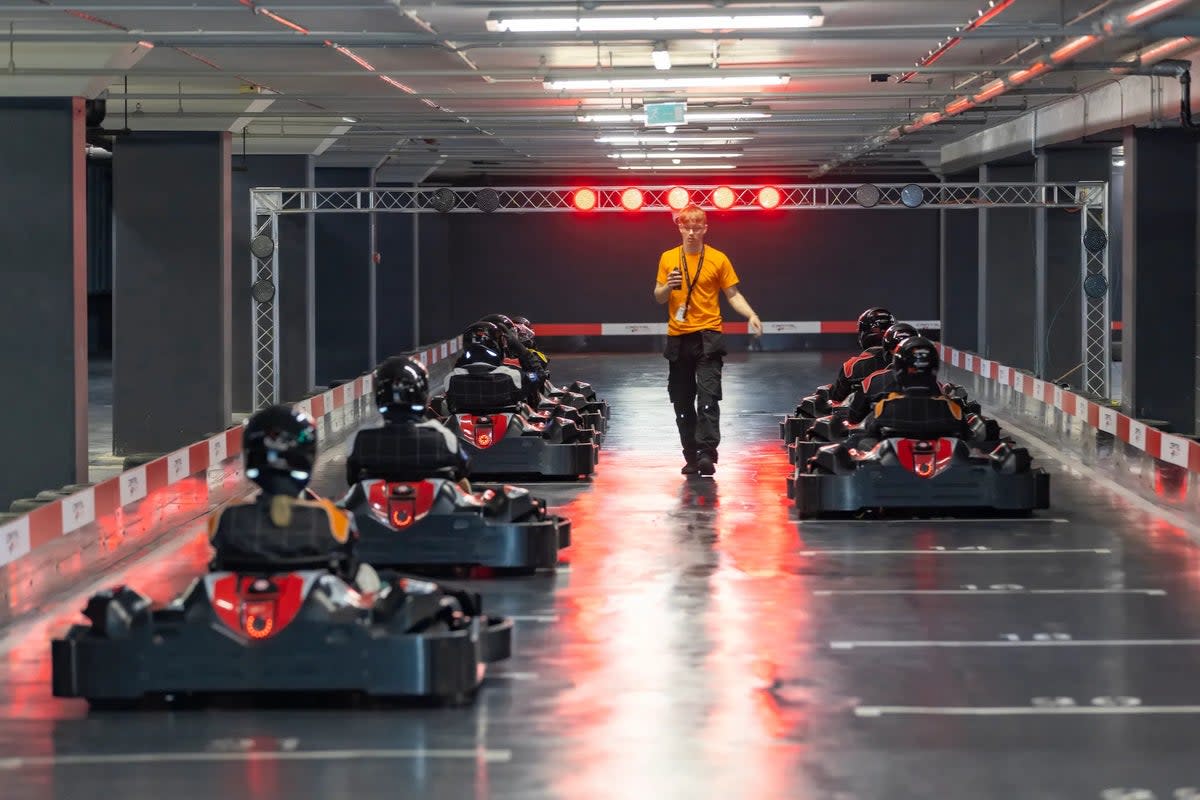 Capital fun: go-karting is sure to be a hit with even the most phone-addicted kids  (Press handout)