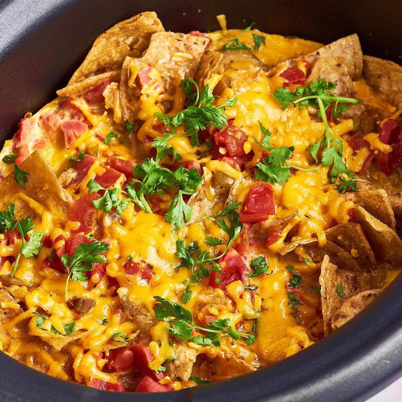 Slow Cooker Migas Casserole